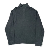 Vintage Polo By Ralph Lauren 1/4 Zip - XL Grey Cotton