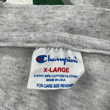 Vintage Champion Reverse Weave Champion Graphic T-Shirt - XL Grey Cotton