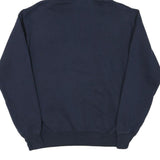 CHAMPION Mens Navy USAF ¼ Zip Hoodie M Cotton Blend Casual Sweatshirt