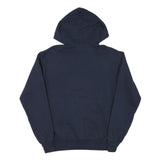 CHAMPION Mens Navy USAF ¼ Zip Hoodie M Cotton Blend Casual Sweatshirt