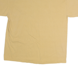 GILDAN Mens Beige Arizona Cotton T-Shirt XL Short Sleeve Crew Neck Printed