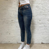 Roy Rogers Jeans - 28W UK 8 Blue Cotton