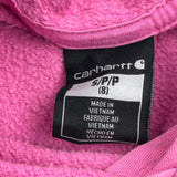 Age 8 Carhartt Hoodie - Small Pink Cotton