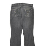 CALVIN KLEIN JEANS Womens Regular Flared Denim Medium W30 L31 Stretch Cotton