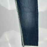 Mecca Wide Leg Jeans - 39W 32L Blue Cotton