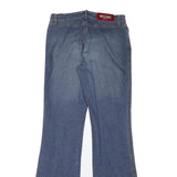 MOSCH Womens Jeans Regular Flared Denim Medium W27 L32 Stylish Comfortable Zip