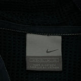 Nike Track Jacket - Medium Navy Cotton