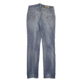 LEVI'S 571 Womens Jeans Blue Slim Straight Denim Medium W28 L32 Stylish