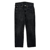 Levis Jeans - 31W 30L Black Cotton