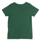 ADIDAS Womens Green Humboldt Volleyball T-Shirt L Short Sleeve Crew Neck Cotton