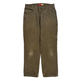 Berne Jeans - 33W 32L Brown Cotton