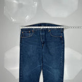 501 Levis Jeans - 38W 32L Blue Cotton