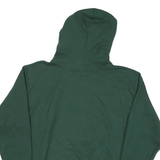 JERZEES Mens Green LHS Hawks Wrestling Pullover Hoodie M Cotton Blend