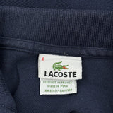 Lacoste Polo Shirt - XL Navy Cotton