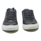 BOSS HUGO BOSS Mens Leather Low Top Trainers Black UK 6 Casual Stylish