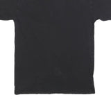VANS Mens Black Classic Logo T-Shirt M Short Sleeve Crew Neck Cotton Blend