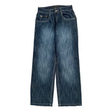 Southpole Wide Leg Jeans - 28W 30L Blue Denim