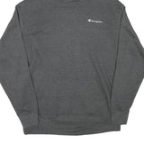 CHAMPION Mens Grey Pullover Hoodie XL Cotton Blend Casual Sportswear
