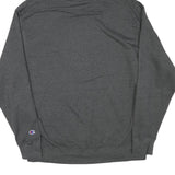 CHAMPION Mens Grey Pullover Hoodie XL Cotton Blend Casual Sportswear