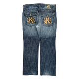 Rock & Republic Boot Cut Jeans - 36W 32L Dark Wash Denim