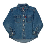 Age 3 Levis Denim Shirt - 2XS Blue Cotton