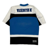 Washington Dc Hard Rock Cafe Graphic Jersey - Large Black Polyester