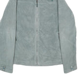 THE NORTH FACE Womens Grey Fleece Jacket S Polyester Zip Outdoor Casual Soft