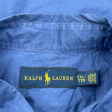 Ralph Lauren Shirt - 2XL Blue Cotton