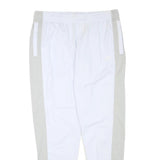 NIKE Mens Joggers White & Grey XL W34 L30 Regular Fit Tapered Leg Sportswear