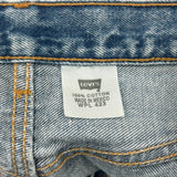 501 Levis Jeans - 36W 30L Blue Cotton