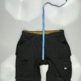 Cat Cargo Pants - 36W 30L Black Cotton Blend