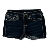 True Religion Denim Shorts - 28W US 0 Dark Wash Denim