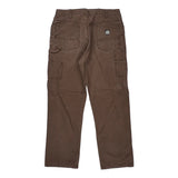 Berne Carpenter Trousers - 34W 30L Brown Cotton