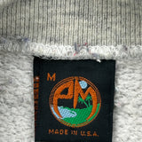 American Apparel College Sweatshirt - Medium Grey Polyester Blend