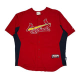 Cardinals Majestic Mlb Football Jersey - 2XL Red Polyester