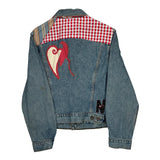 Levis Denim Jacket - Medium Multicoloured Denim