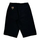 Unbranded Chino Shorts - 34W 13L Black Polyester Blend