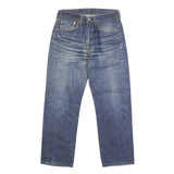 LEVI'S 501 Mens Jeans Blue Regular Straight Denim Medium W31 L27 Classic Zip