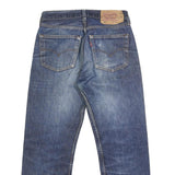 LEVI'S 501 Mens Jeans Blue Regular Straight Denim Medium W31 L27 Classic Zip