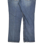 BKE Womens Blue Regular Fit Straight Denim Medium Wash Jeans W34 L27 Stylish