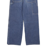 DICKIES Womens Relaxed Straight Denim Medium W27 L25 Wide Leg Cotton Blend Jeans