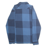 LEVI'S Mens Blue Check Shirt M Casual Pattern Button Front Comfortable Cotton