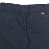 DICKIES Mens Shorts Navy Blue Casual XL W34 Workwear Durable Cotton Blend