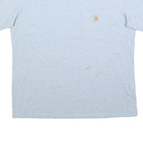 CARHARTT Womens Light Grey T-Shirt XL Short Sleeve Crew Neck Plain Cotton Casual