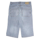 JACK JONES Mens Denim Blue Casual Shorts L W37 Button Fly Relaxed Fit Summer