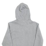 PUMA Mens Grey Hoodie S Cotton Blend Pullover Sweatshirt Sports Casual