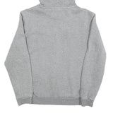 PUMA Mens Grey Hoodie S Cotton Blend Pullover Sweatshirt Sports Casual