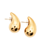 18k Gold-Plated Drop Studs