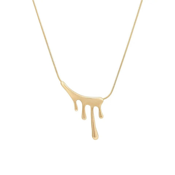 18k Gold Plated Drop Necklace