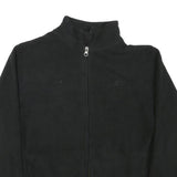 STARTER Womens Black Jacket S Polyester Blend Plain Zip Casual Outerwear